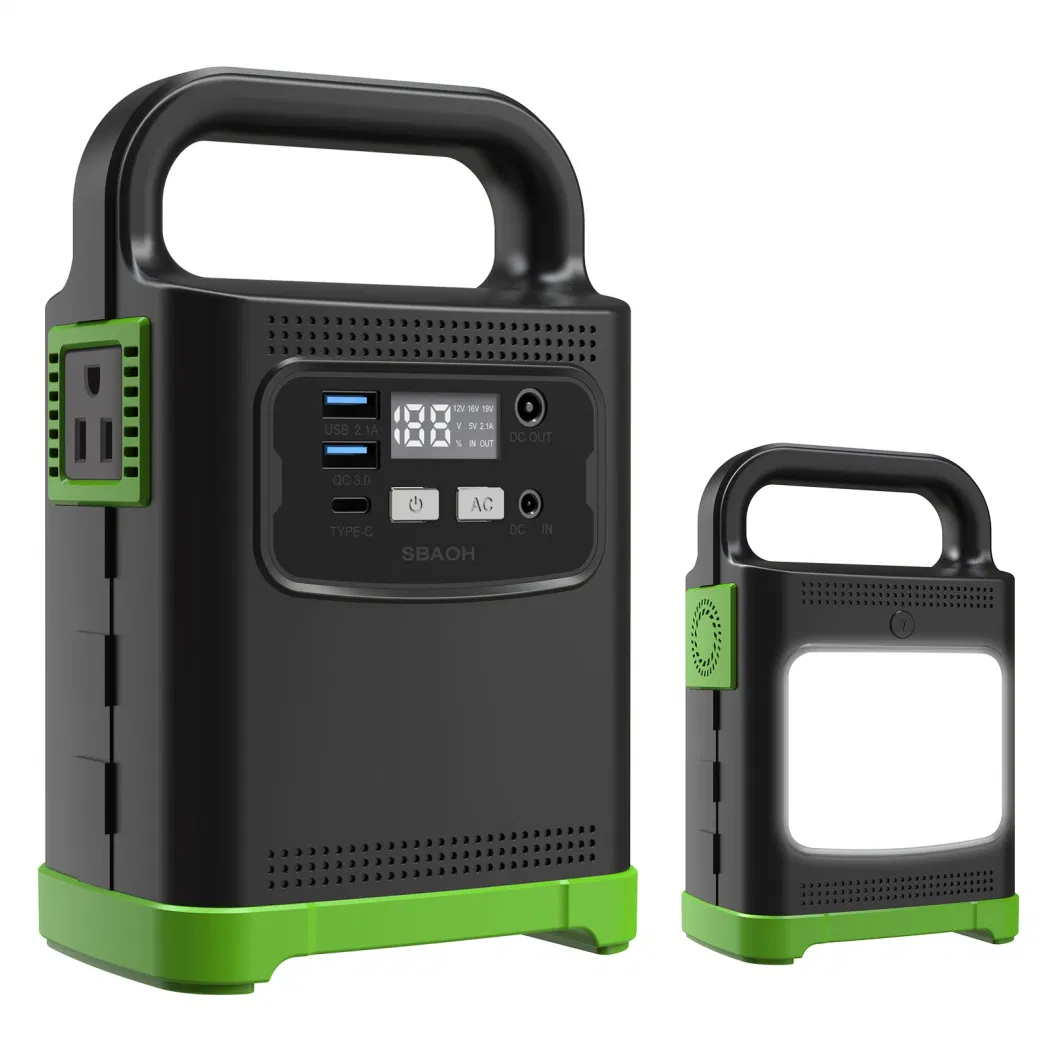 80wh Portable Power Station, 20000mAh 3.7V, AC/DC/Pd Output