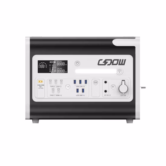 Centrale électrique portative de secours avec alimentation extérieure 2200W d'inverseur AC/DC