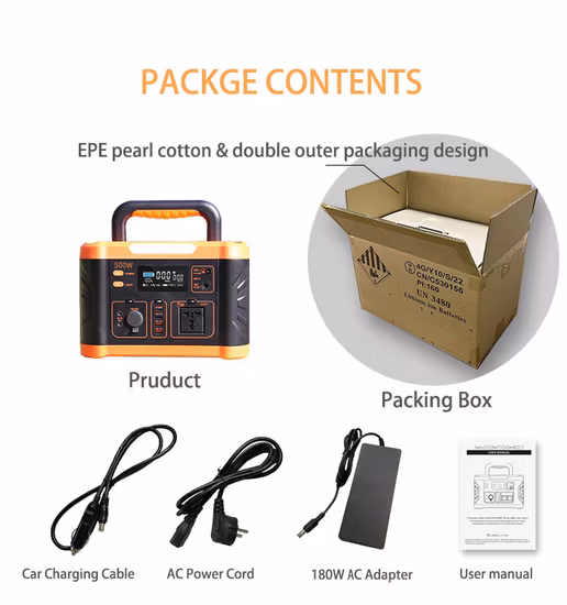 Mini UPS solaire 200W 500W 180000mAh, alimentation sans interruption, chargeur, banques d'alimentation, centrale électrique Portable pour l'extérieur